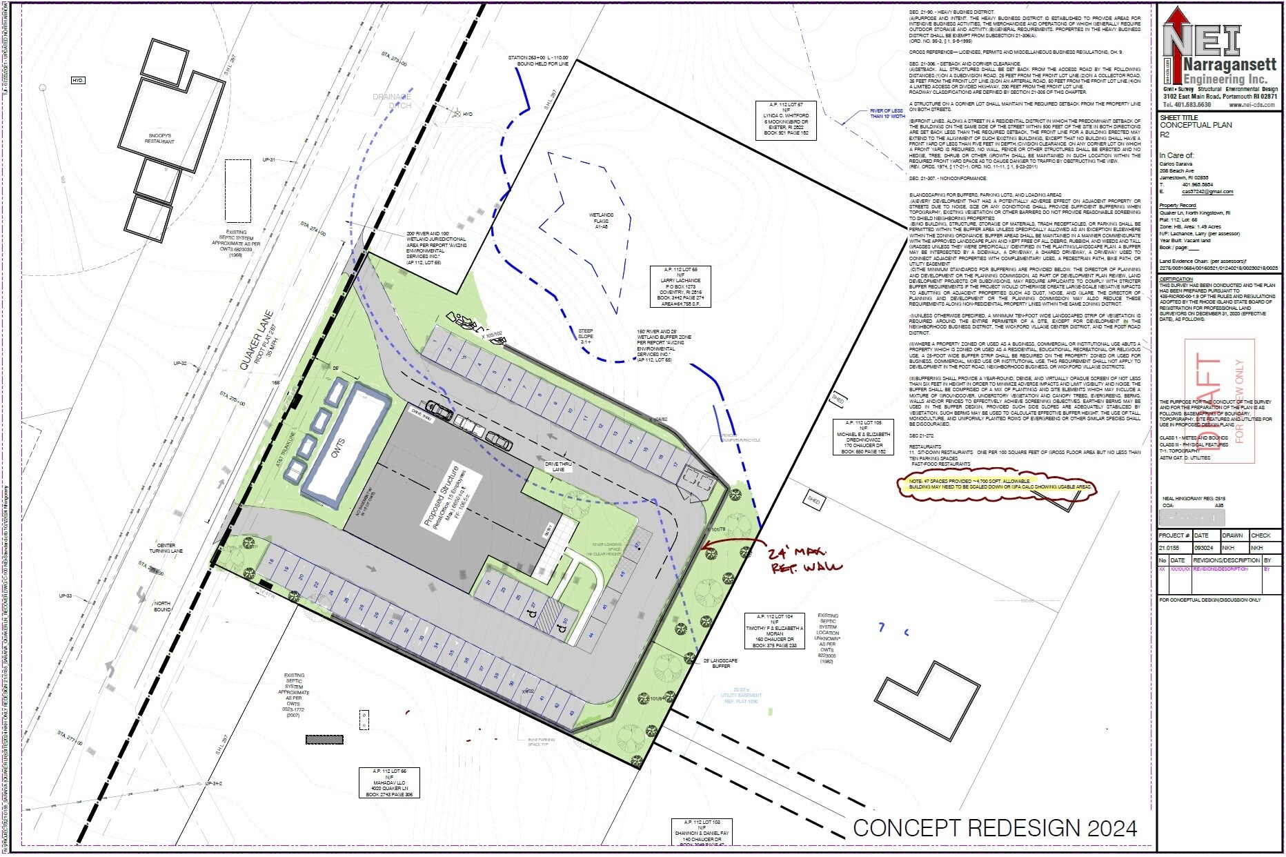 4000 Quaker Ln, North Kingstown, RI à vendre Plan de site– Image 1 sur 17
