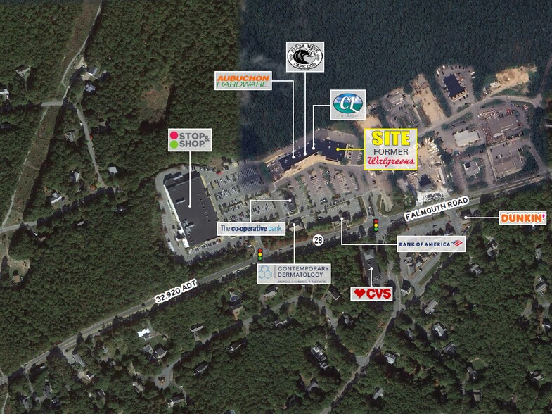 3848-3872 Falmouth Rd, Marstons Mills, MA à louer - Photo de l’immeuble – Image 3 sur 7