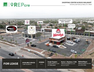 Plus de détails pour 8100 N Loop Dr, El Paso, TX - Local commercial à louer