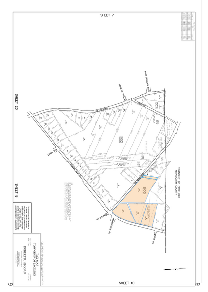 710 Jackson Mills Rd, Jackson, NJ à vendre - Plan cadastral – Image 2 sur 2