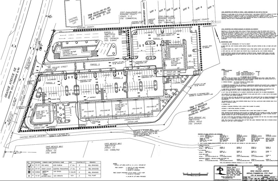 3659 Orange Ave NE, Roanoke, VA à vendre - Plan de site – Image 3 sur 3