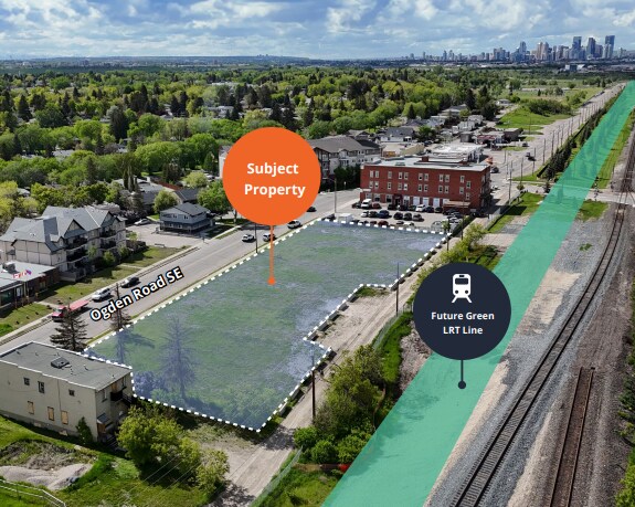 7014-7032 Ogden Rd SE, Calgary, AB à vendre Aérien– Image 1 sur 2