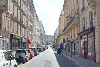 Paris - VUE AÉRIENNE vue de carte