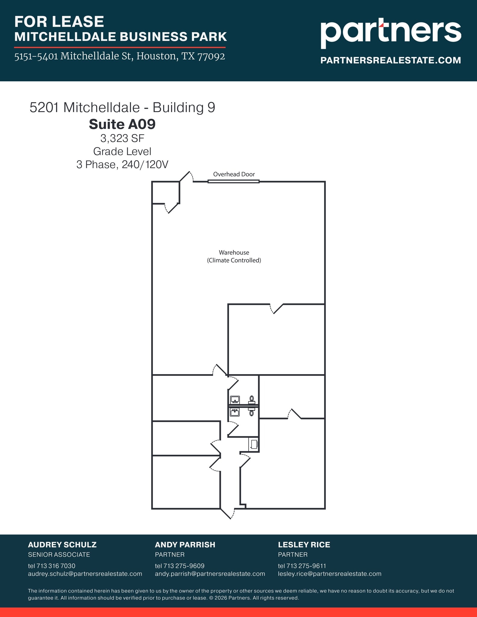 5151 Mitchelldale St, Houston, TX à louer Plan de site– Image 1 sur 1