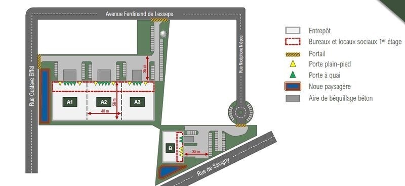 8 Rue Gustave Eiffel, Morangis à louer - Plan d’étage – Image 3 sur 3