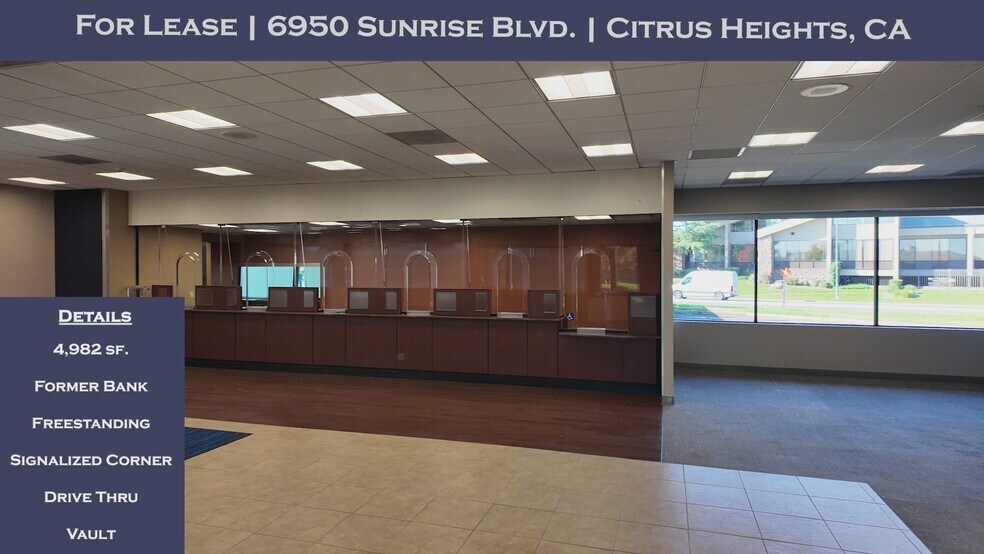 6950 Sunrise Blvd, Citrus Heights, CA à louer - Vidéo sur l’annonce professionnelle – Image 2 sur 5