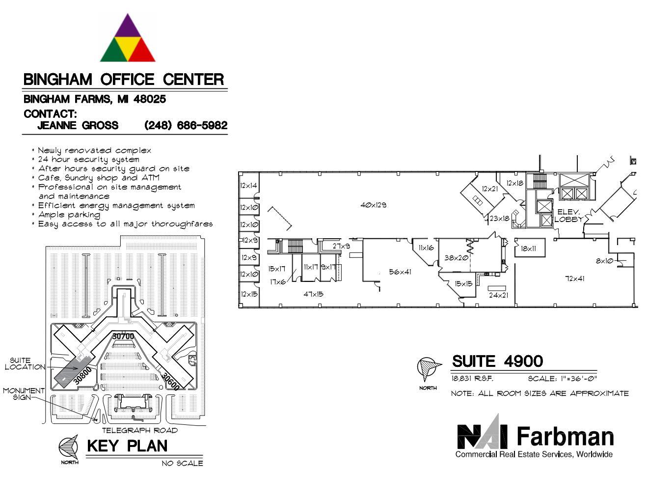 30600-30700 - 30800 Telegraph Rd, Bingham Farms, MI à louer Photo de l’immeuble– Image 1 sur 1