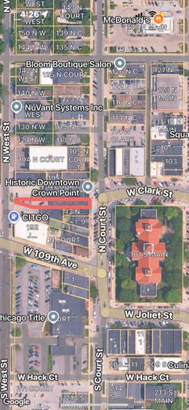 15 N Court St, Crown Point, IN à louer - Aérien – Image 2 sur 7