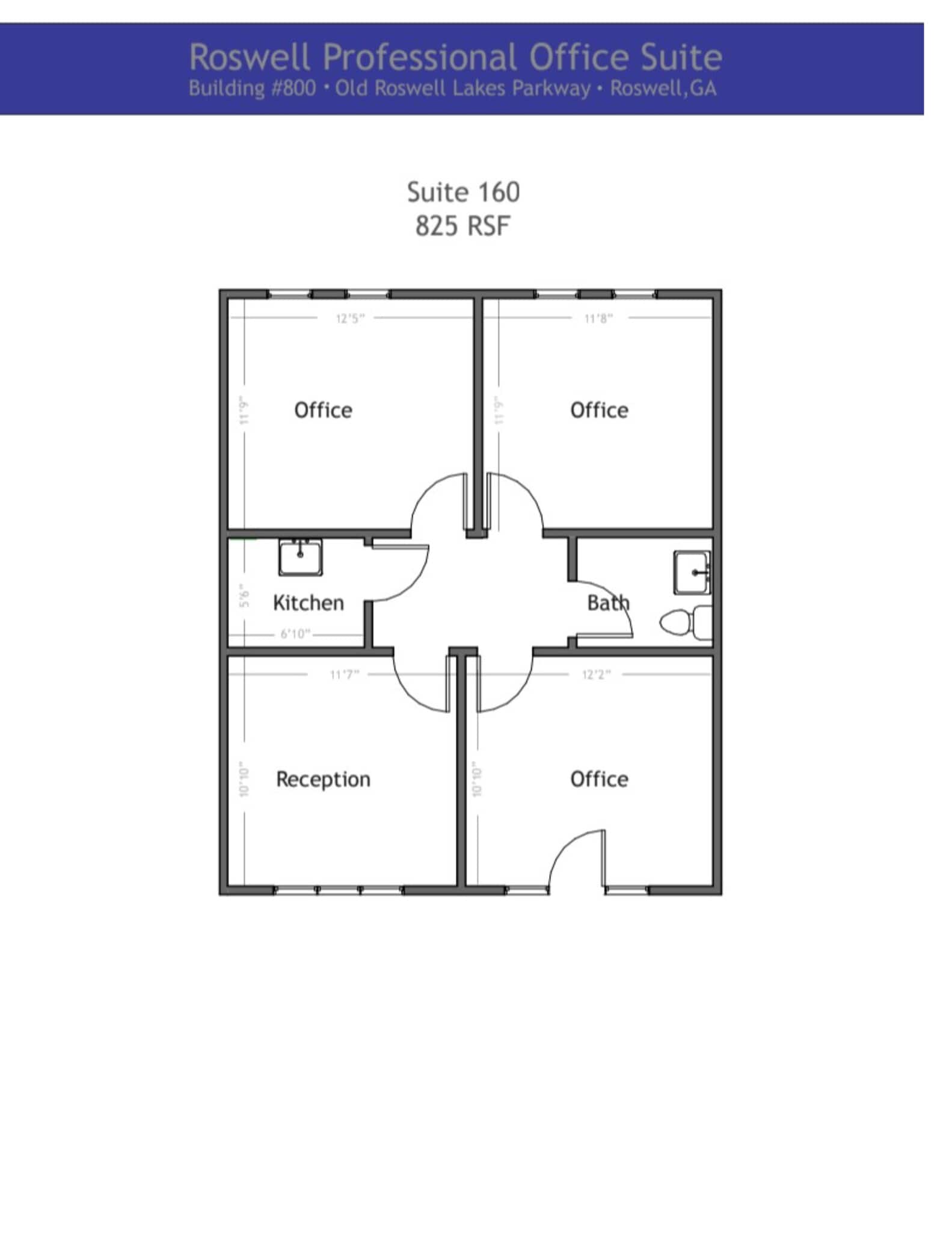 700 Old Roswell Lakes Pky, Roswell, GA à louer Plan de site– Image 1 sur 1