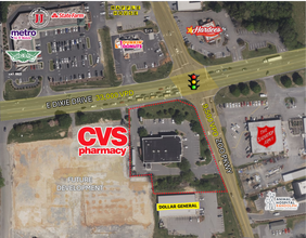 440 E Dixie Dr, Asheboro, NC - Vue aérienne  vue de carte - Image1