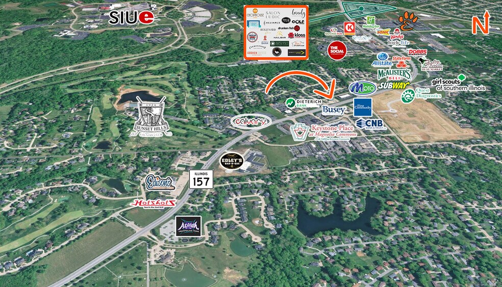 2143 S State Route 157, Edwardsville, IL à vendre - Photo de l’immeuble – Image 2 sur 25