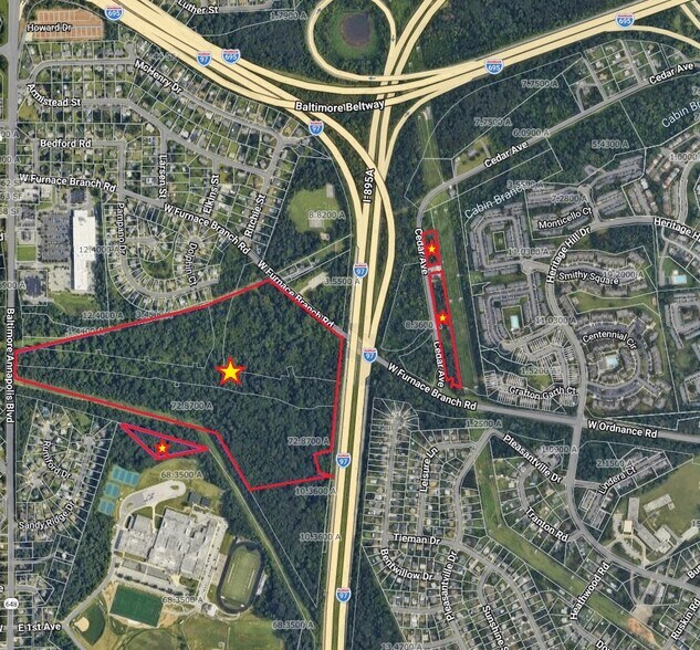 0 Baltimore Annapolis Blvd, Glen Burnie, MD à vendre - Photo de l’immeuble – Image 1 sur 2