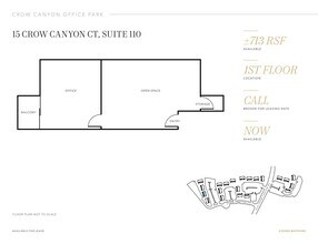 3 Crow Canyon Ct, San Ramon, CA à louer Plan d’étage– Image 1 sur 1