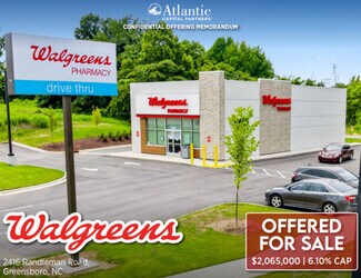 Plus de détails pour 2416 Randleman Rd, Greensboro, NC - Local commercial à vendre