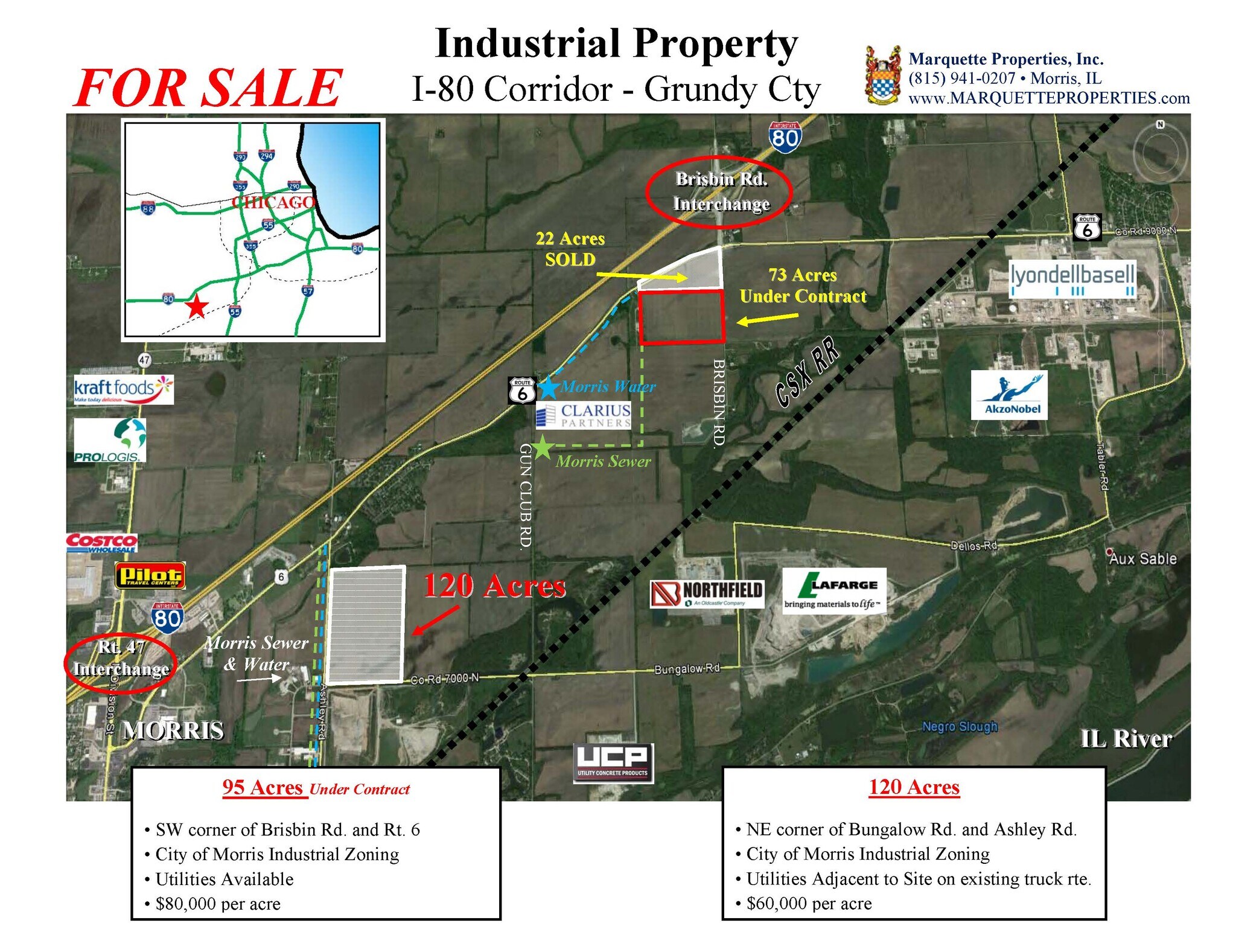 Brisbin Rd & US Route 6, Morris, IL à vendre Photo de l’immeuble– Image 1 sur 2