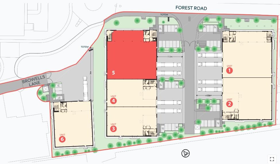 Forest Road, Feltham à louer - Plan de site – Image 3 sur 3