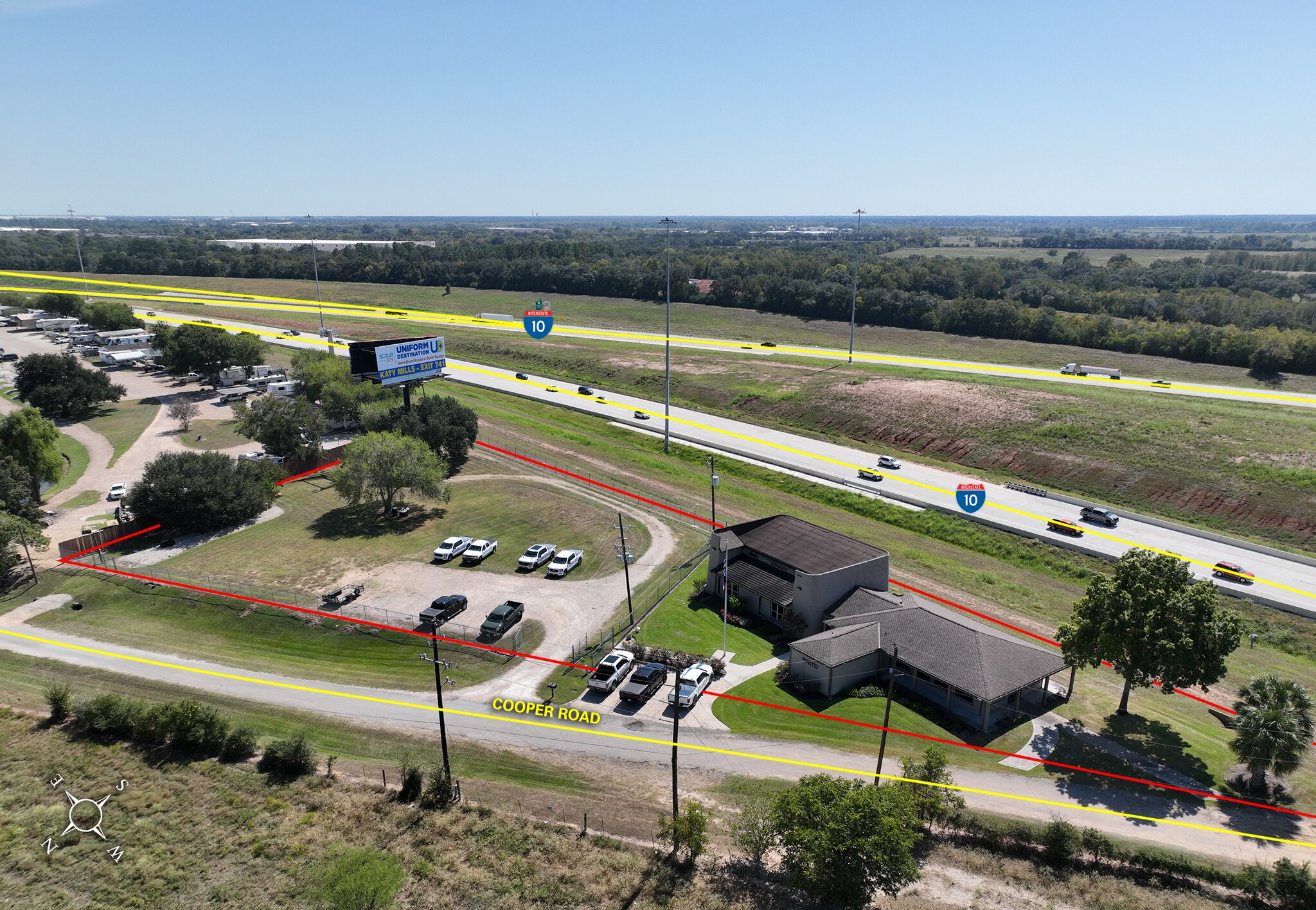 35505 Cooper Rd, Brookshire, TX à vendre Aérien– Image 1 sur 17