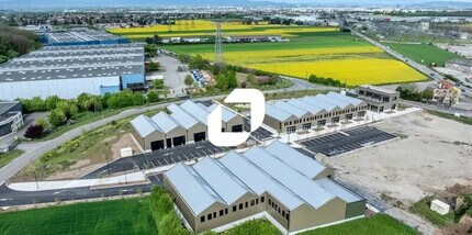 Route D'Heyrieux, Toussieu, RHO - Vue aérienne  vue de carte - Image1