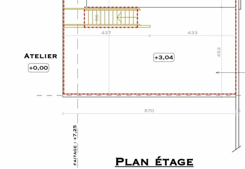 Local d’activités dans Domarin à louer - Plan d’étage – Image 3 sur 12