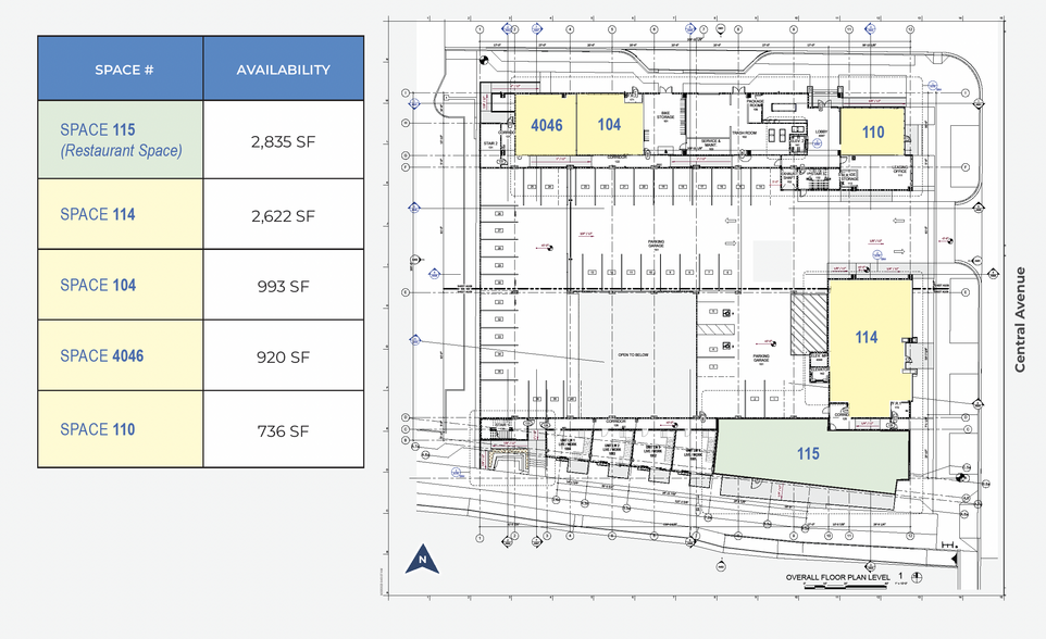 SWC Central & Coolidge St ave, Phoenix, AZ à louer - Plan de site – Image 2 sur 4