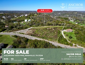 Plus de détails pour 2423 Buena Vista Pike pike, Nashville, TN - Terrain à vendre