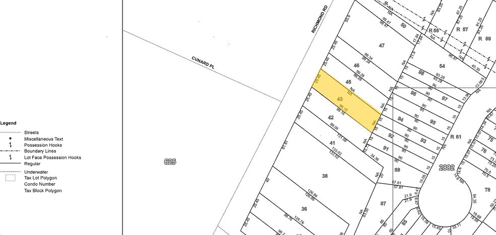 584 Richmond Rd, Staten Island, NY à vendre - Plan cadastral – Image 2 sur 6
