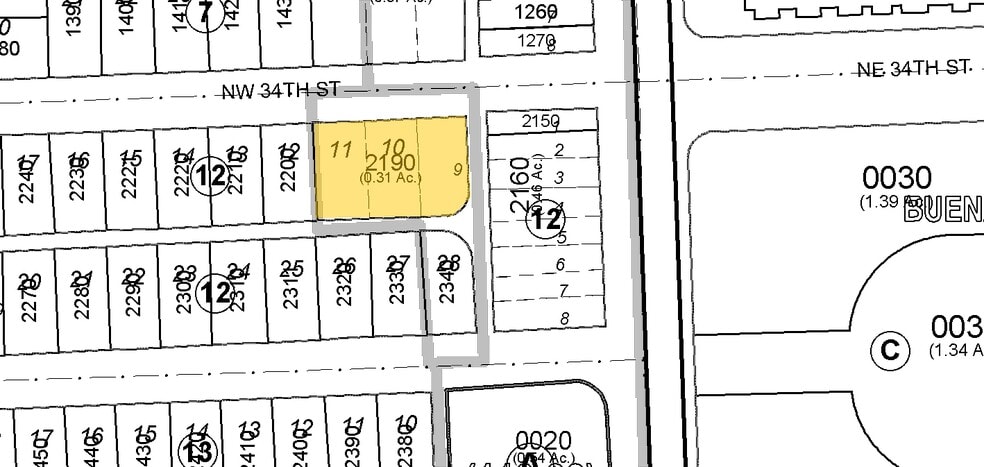 20-30 NW 34th St, Miami, FL à louer - Plan cadastral – Image 2 sur 18