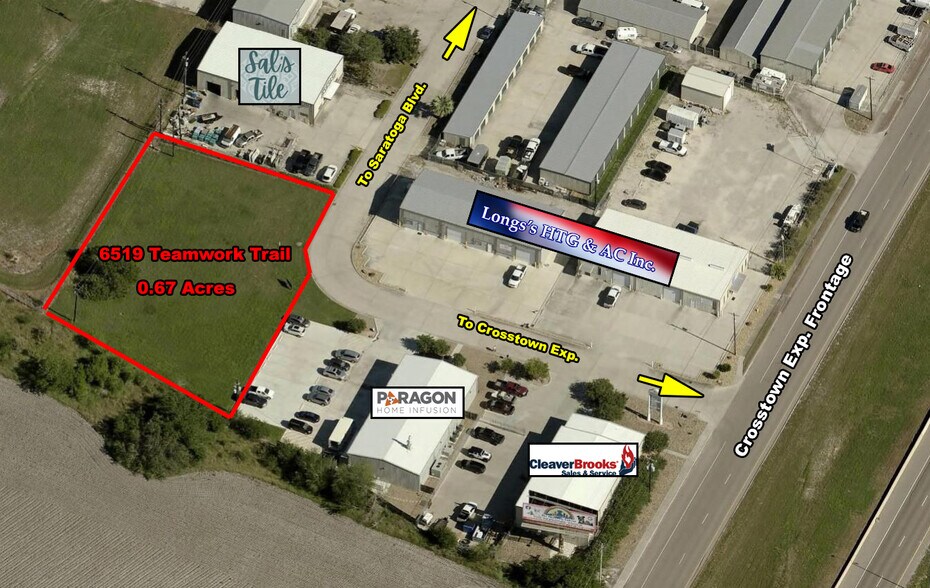 6519 Teamwork Trl, Corpus Christi, TX à vendre - Photo de l’immeuble – Image 1 sur 5