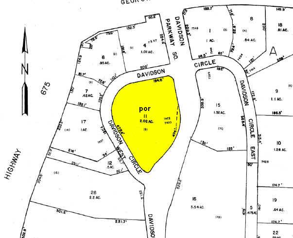 7402 Davidson Pky S, Stockbridge, GA à louer - Plan cadastral – Image 3 sur 10