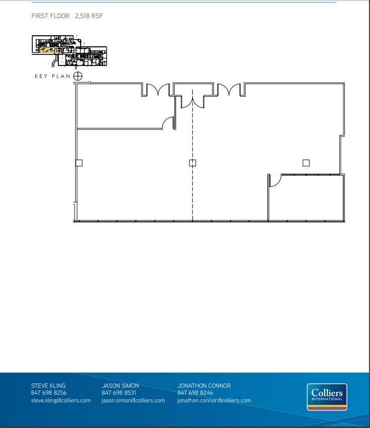 1707 N Randall Rd, Elgin, IL à louer Plan d’étage– Image 1 sur 1
