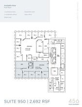 456 Montgomery St, San Francisco, CA à louer Plan d’étage– Image 1 sur 1