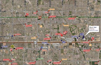 5110 E Southern Ave, Mesa, AZ - Vue aérienne vue de carte