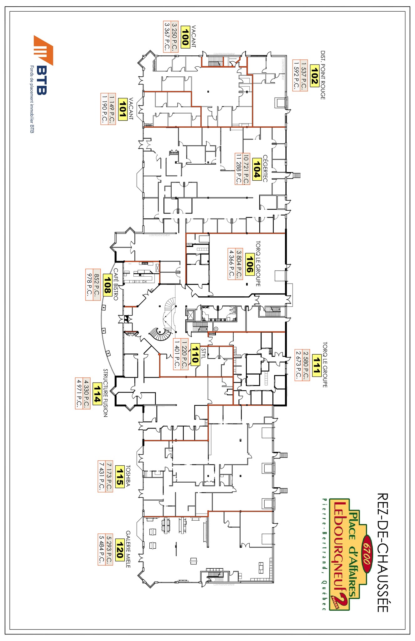 6700 Boul Pierre-Bertrand, Québec, QC à louer Plan de site– Image 1 sur 1