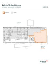12 MedStar Blvd, Bel Air, MD à louer Plan d’étage– Image 1 sur 2