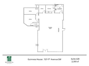727 7th Ave SW, Calgary, AB à louer Plan d’étage– Image 1 sur 8