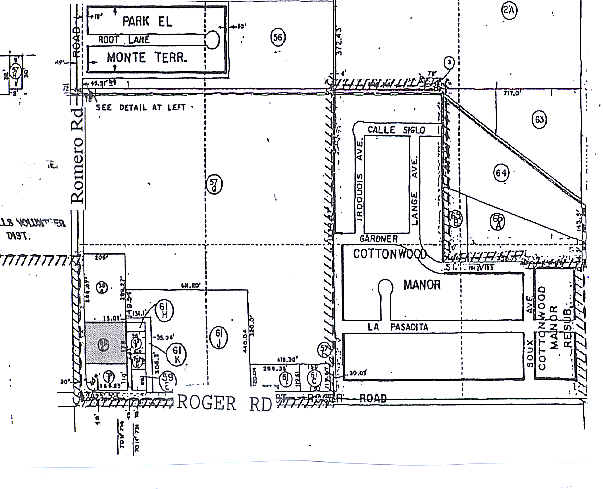 4004-4006 N Romero Rd, Tucson, AZ à vendre - Plan cadastral – Image 2 sur 9