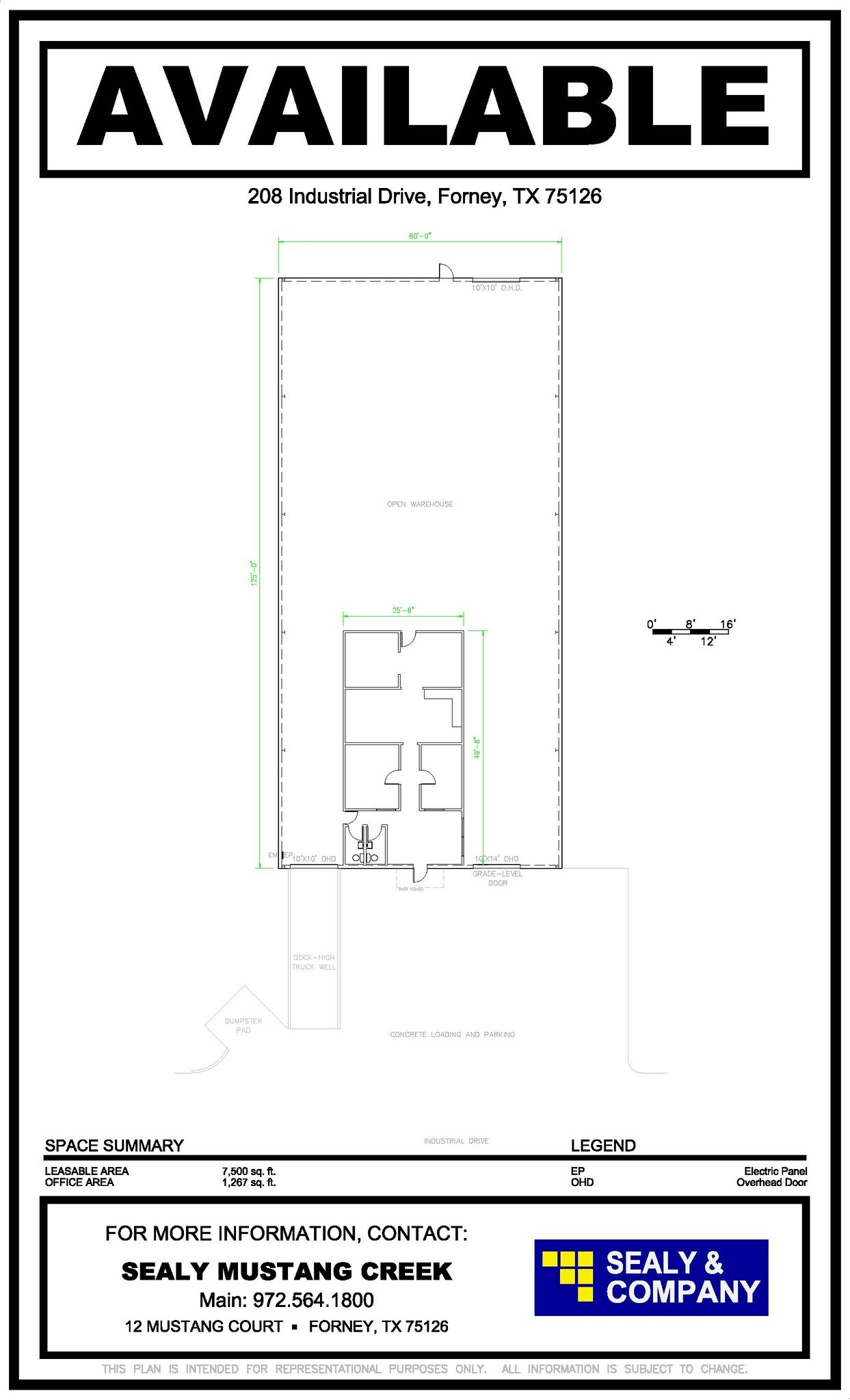 208 Industrial Dr, Forney, TX à louer Photo intérieure– Image 1 sur 1