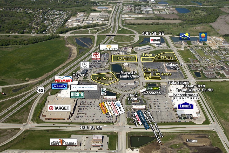 4325 Maine Ave SE, Rochester, MN à vendre - Photo de l’immeuble – Image 1 sur 2