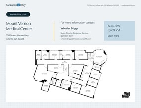 755 Mount Vernon Hwy NE, Atlanta, GA à louer Plan de site– Image 1 sur 1