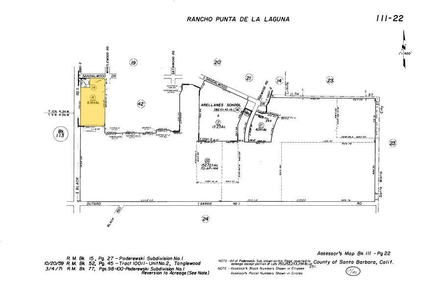 3510 Black Rd, Santa Maria, CA à vendre - Plan cadastral – Image 2 sur 10