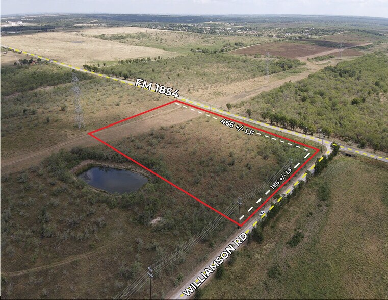 6.88 AC FM 1854, Dale, TX à vendre - Photo principale – Image 1 sur 4