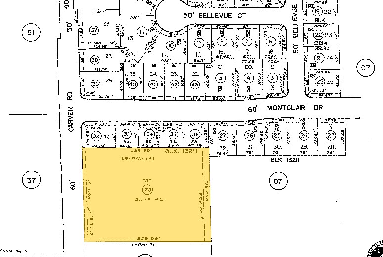 3242 Carver Rd, Modesto, CA à vendre - Plan cadastral – Image 3 sur 3