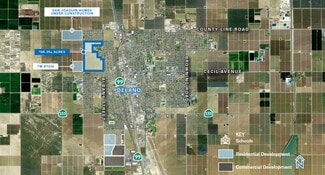 Plus de détails pour Albany and County Line Rd, Delano, CA - Terrain à vendre