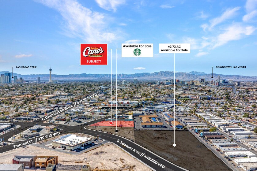 2231 Fremont Street, Las Vegas, NV à vendre - Aérien – Image 3 sur 6