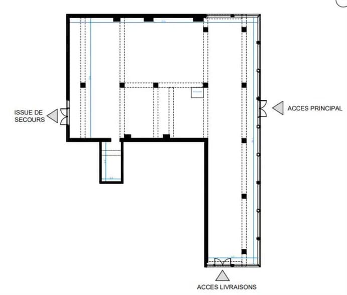 Local commercial dans Lille à vendre - Plan d’étage – Image 2 sur 2