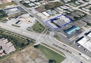 7980 N Atlantic Ave, Cape Canaveral, FL - VUE AÉRIENNE  vue de carte
