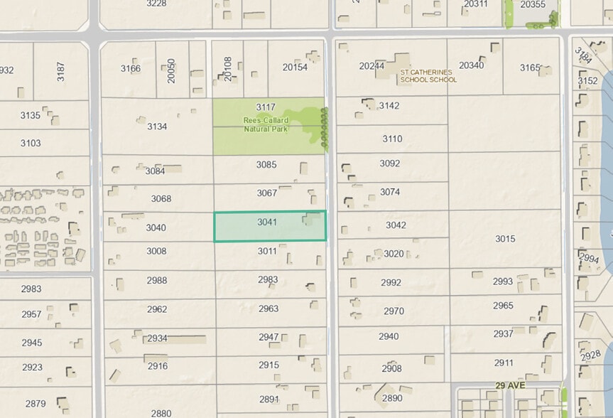 3041 202 St, Langley Twp, BC à vendre - Plan cadastral – Image 2 sur 3