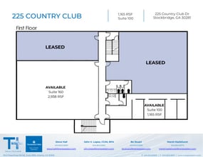 225 Country Club Dr, Stockbridge, GA à louer Plan d’étage– Image 1 sur 1