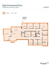 750 Fletcher Dr, Elgin, IL à louer Plan d’étage– Image 1 sur 1