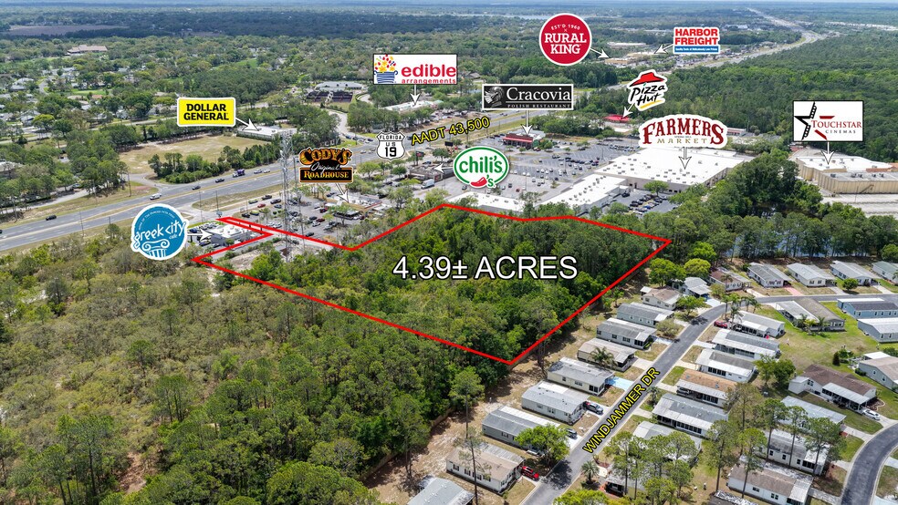 Commerical Way, Spring Hill, FL à vendre - Aérien – Image 2 sur 3